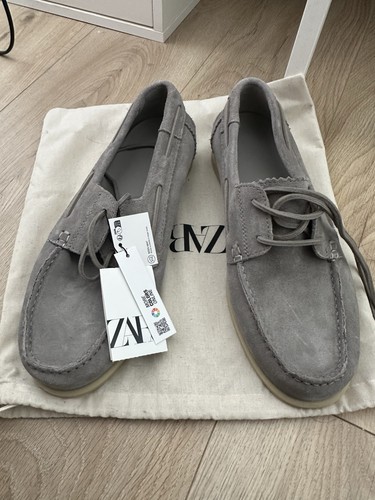 Zara men loafers suede - men’s,