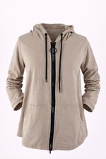 M.A.R.L.E Beige Longline Zip