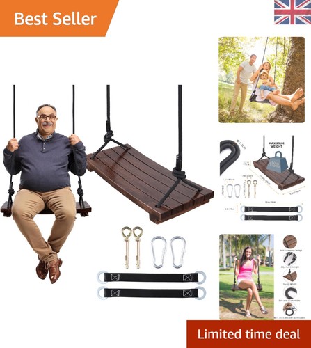 Wooden swing seat beech tree - swing,