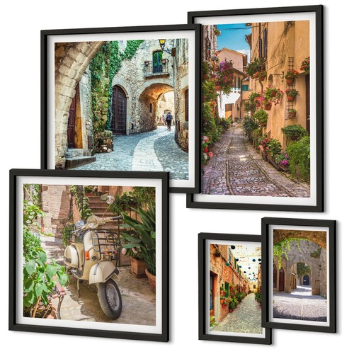 Ready hang framed pictures - to,