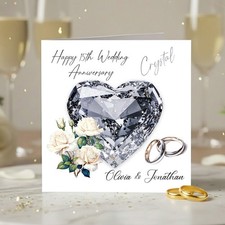 Personalised 15th Crystal