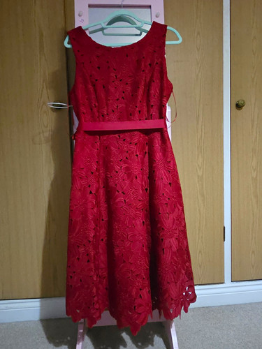 Phase eight red floral - red,