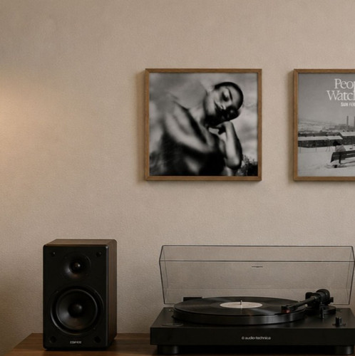 Vinyl oak effect frame - frame,