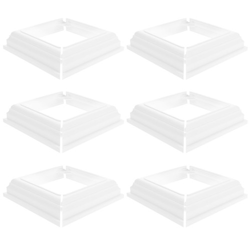 6pcs post skirt split base - 6pcs,