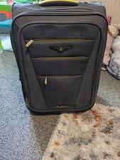 Small Suitcase Cabin Case with 2 Wheels and Extending Handle