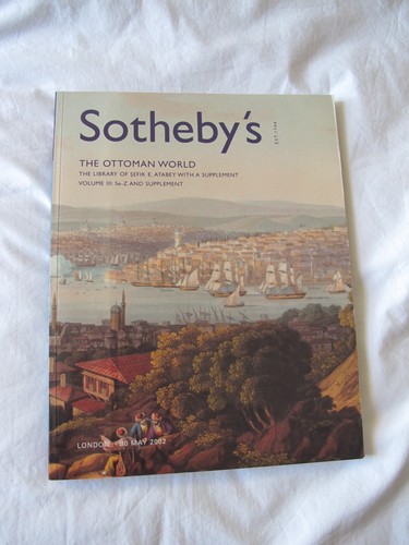 Sothebys auction catalogue - auction,