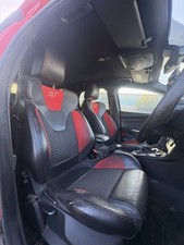 Ford Focus MK3.5 St-2 Hatch 5 Dr 14-17 Full Set Leather Red Recaro Seats MARKS