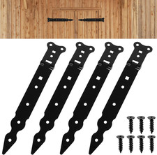 4 Pcs Gate Hinges Heavy Duty T