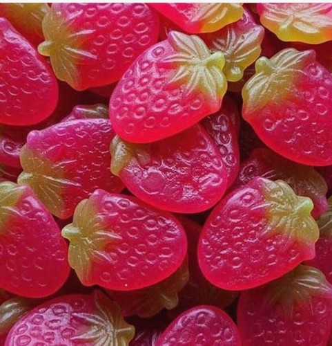 Giant strawberries sweets - strawberries,