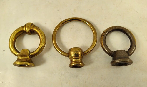 Vintage brass hanging - 3,