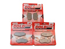 Brake Pads Front & Rear For Sinnis QM 125 - 2 D Stealth 125 2008-2014