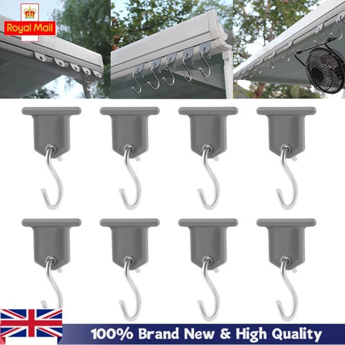 8pcs awning rail - rail, hook