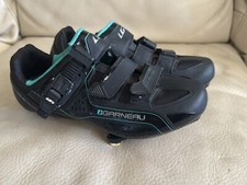 Louis Garneau Cristal Women's Cycling Shoe, Black, Euro 39, UK 4.5, With Cleats