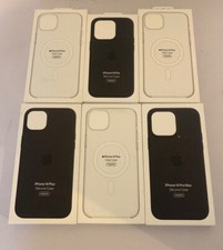 Genuine Apple MagSafe Silicone Case iPhone 14 Pro / Max / 14 Plus Midnight Clear