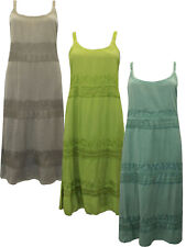 MyChoice Sleeveless Dress Embroidered BoHo Strappy Sizes 12/14 16 18 22/24