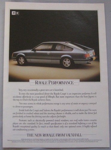 Vauxhall royale original - vauxhall,