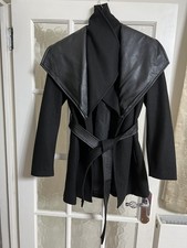 River Island Faux leather trim