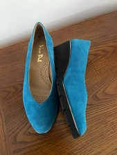 Van Dal Ariah Suede Peacock