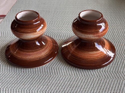 Pair jersey pottery - of,