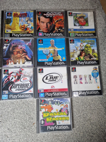 Ps1 game bundle 10 sony - bundle,