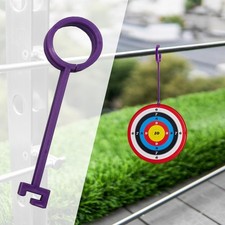 10Pcs Clay Target Holders Practical Reusable Simple to Use Target Board Hanging