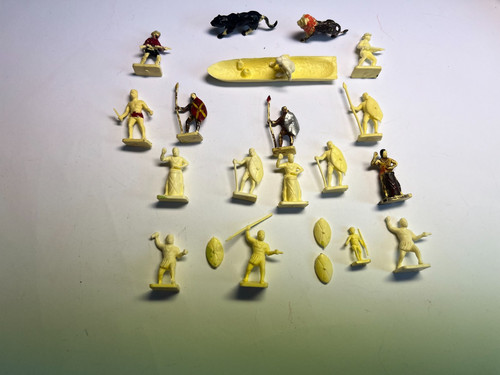 Airfix tarzan figures - 1/72, -airfix