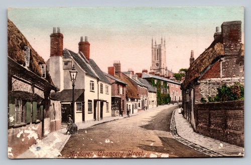 Postcard hampshire andover - hampshire,