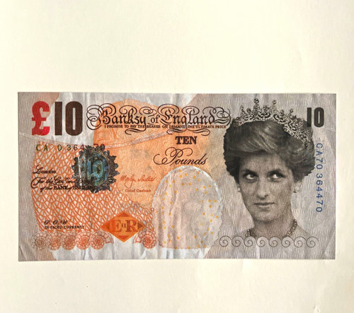 Original banksy faced - original,