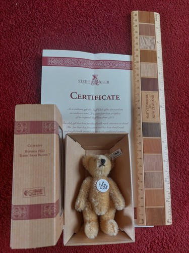 Steiff 1922 replica teddy - ,