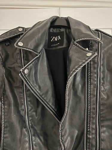 Zara women faux leather - zara,