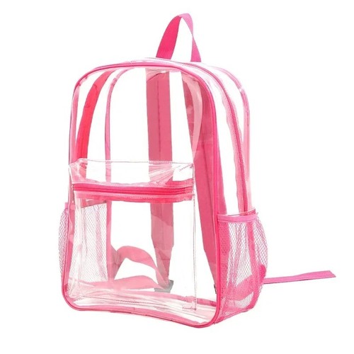 Clear pvc backpack - pvc,
