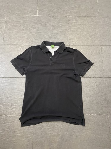Hugo boss black polo shirt - black,