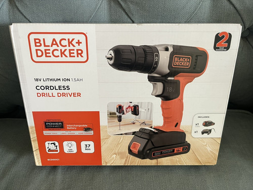Black decker 18v - black, cordless
