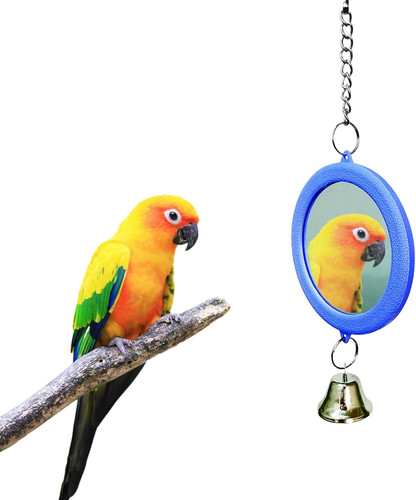 Bird mirror for cage - for, pet