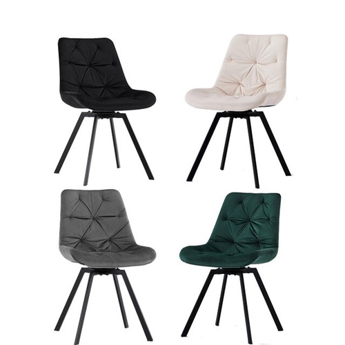 2pcs 360 swivel dining - 2pcs,