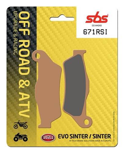 Sbs 671rsi front brake - front,