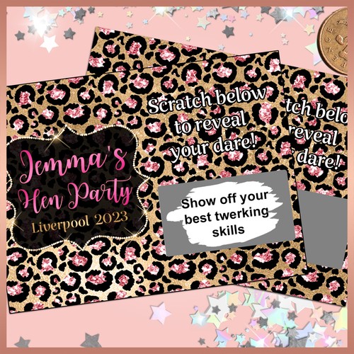 Personalised glam leopard - personalised,
