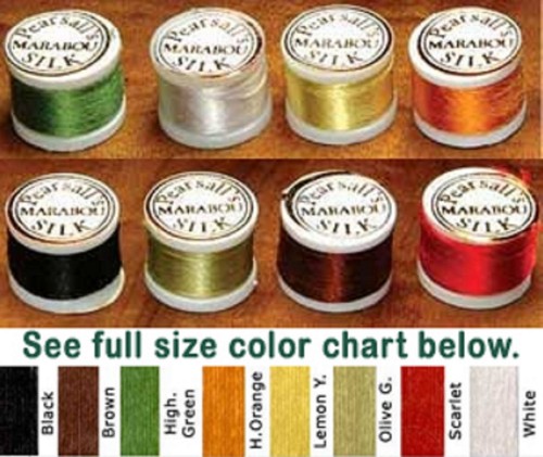 Pearsall silk floss fly - pearsall,
