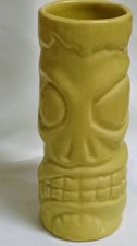 Vintage Tiki Mug  Racer Yellow