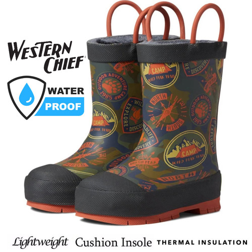 Boys waterproof wellingtons - waterproof,