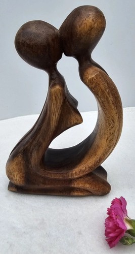 Hand carved wooden lovers - hand,
