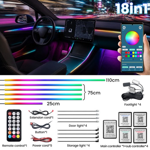 18in1 led car - led,