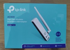 TP-Link AC600 High Gain Wireless Dual Band USB Adapter Archer T2UH - NEW (Other)