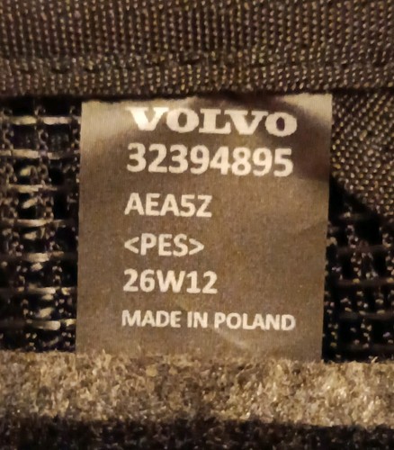 Genuine volvo trunk cargo net - genuine, trunk/cargo
