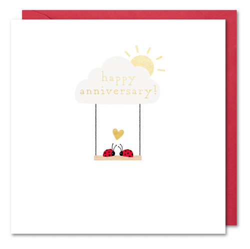 Happy anniversary card - happy,