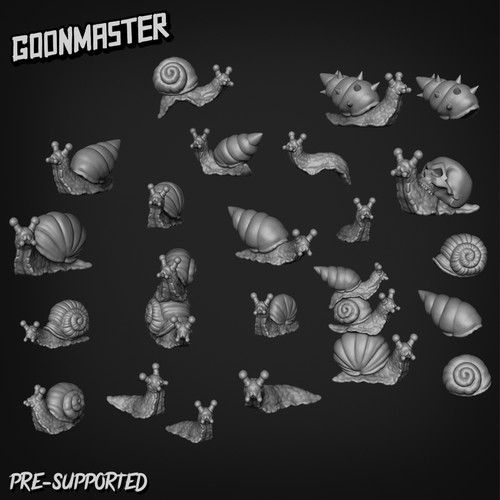 Snails basing kit - snails,
