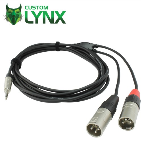 Rean neutrik 5mm - 3.5mm, stereo