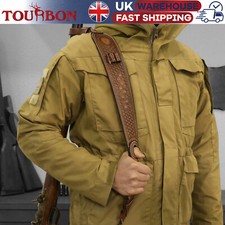 TOURBON Leather Rifle Sling