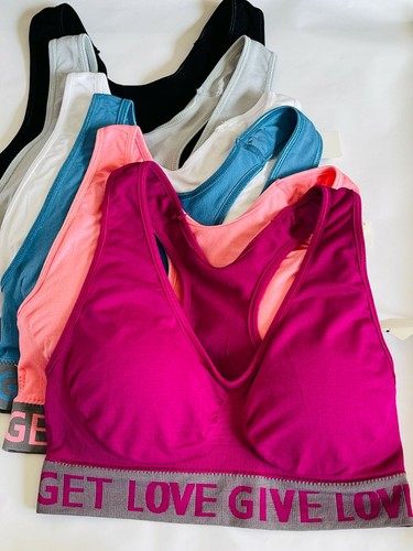 Pack sport bras wire free - 6,