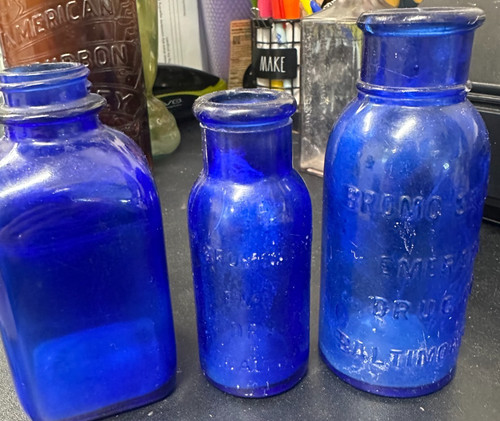 Antique cobalt bromo - 2,
